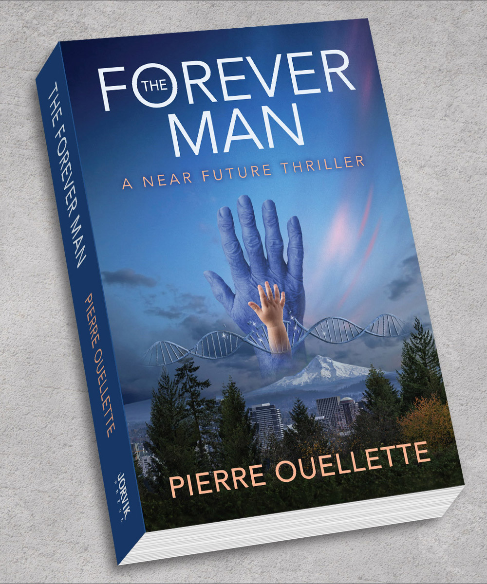 Jorvik publishing book cover, The Forever Man